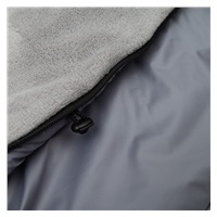 Śpiwór do wózka NEW BABY 3w1 z futerkiem szary