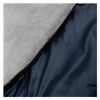 Śpiwór do wózka NEW BABY 3w1 z futerkiem granatowy