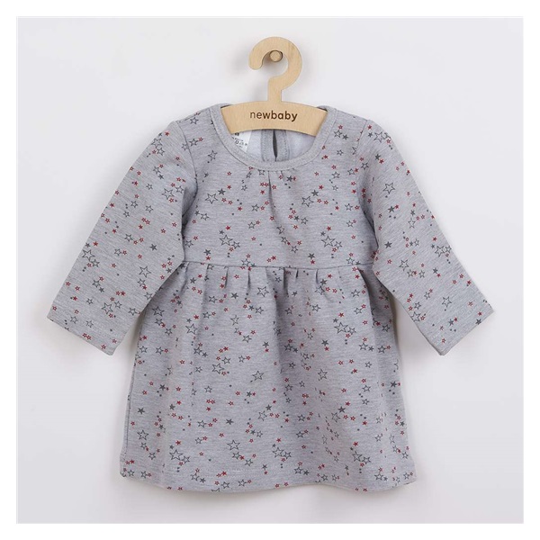 Niemowlęca sukienka z długim rękawem New Baby For Girls gwiazdki