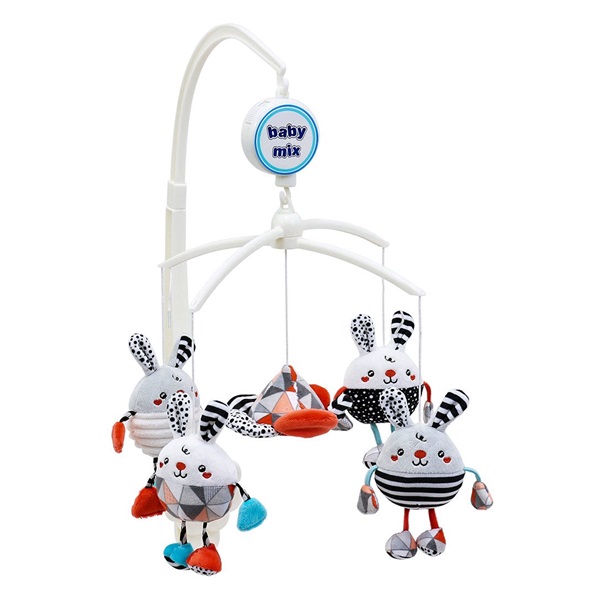 Karuzelka nad łóżeczko Baby Mix Króliki