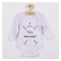 Body z nadrukiem Tato, dasz rady!