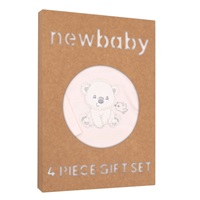 Wyprawka niemowlęca do szpitala New Baby Sweet Bear beżowy