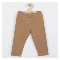 Niemowlęce bawełniane legginsy New Baby Leggings brązowe
