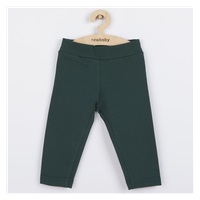 Niemowlęce bawełniane legginsy New Baby Leggings ciemno zielone