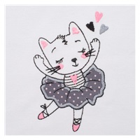 2-częściowy bawełniany komplet New Baby Ballerina