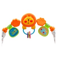 Chodzik  z silikonowymi kółkami New Baby Forest Kingdom Pink