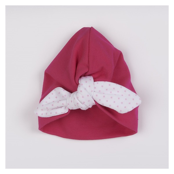 Dziewczęca czapka turban New Baby For Girls dots