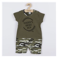 Niemowlęcy letni pajac New Baby Army boy