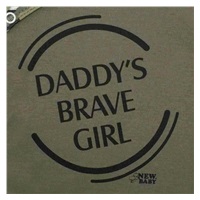 Niemowlęcy pajac New Baby Army girl