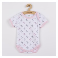 3-częściowy bawełniany zestaw na lato New Baby Perfect Summer różowy