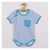 2-częściowy bawełniany zestaw na lato New Baby Perfect Summer turkusowy