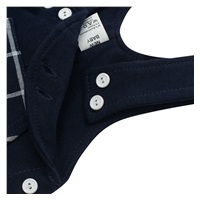 Bawełniane ogrodniczki New Baby Cool niebieskie