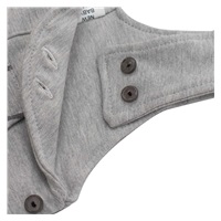 Bawełniane ogrodniczki New Baby Cool szare