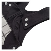 Bawełniane ogrodniczki New Baby Cool grafitowe