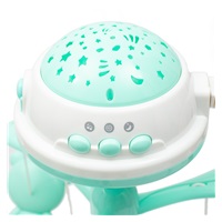 Karuzelka plastikowa z projektorem Baby Mix miętowa