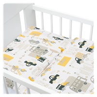 2-częściowy zestaw do łóżeczka New Baby 100/135 cm autka