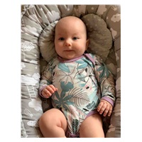 Luksusowe gniazdko z kołderką dla niemowlaka New Baby Serduszko Chmurka