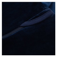 Welurowa bluza New Baby Baby ciemno niebieska