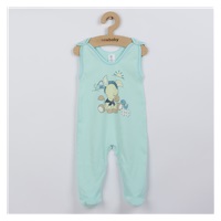 Niemowlęce śpiochy New Baby Donkey turkusowe