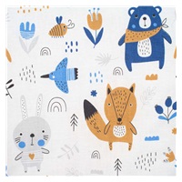 Luksusowe gniazdko z kołderką dla niemowlaka New Baby z Minki niebieskie