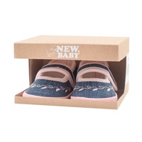 Paputki niemowlęce New Baby Jeans różowe 0-3 m