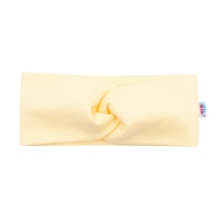 Niemowlęca&#32;opaska&#32;New&#32;Baby&#32;Style&#32;żółta&#32;37&#32;cm