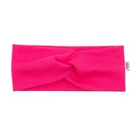 Niemowlęca&#32;opaska&#32;New&#32;Baby&#32;Style&#32;ciemno&#32;różowa&#32;37&#32;cm