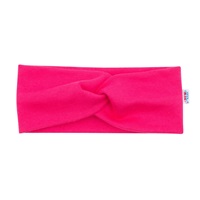 Niemowlęca&#32;opaska&#32;New&#32;Baby&#32;Style&#32;ciemno&#32;różowa&#32;40,5&#32;cm