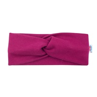 Niemowlęca opaska New Baby Style ciemno fioletowa 40,5 cm