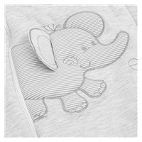 Zimowy kombinezon New Baby Winter Elephant jasno szary