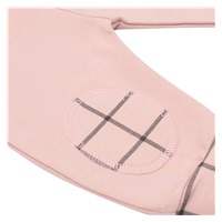 Niemowlęce bawełniane spodnie New Baby Cool różowe