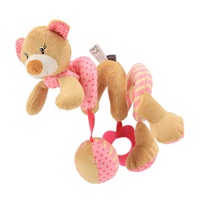 Zabawka Spirala Baby Mix miś różowy