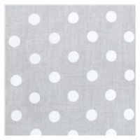 Poszewka na poduszkę do karmienia New Baby XL w kształcie C szara w kropki