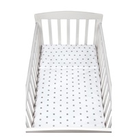 2-częściowa pościel New Baby 100/135 cm szare gwiazdki