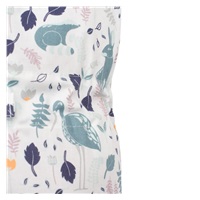 Klasyczny rożek wiązany wafelkowy New Baby różowy króliczki