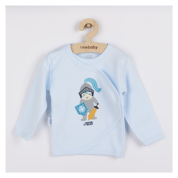 Niemowlęca bawełniana koszulka New Baby Mały rycerz