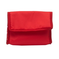 Retro wózek dla lalek 2w1 New Baby Magdalena czerwony w kropki