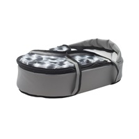 Retro wózek dla lalek 2w1 New Baby Nella szary