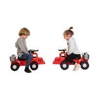 Dziecięcy jeździk pchacz Straz pożarna BAYO z armatką wodną 70 cm