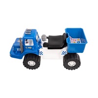 Dziecięcy jeździk pchacz BAYO POLICJA 70 cm niebieski