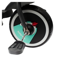 Dziecięcy rowerek trójkołowy Baby Mix 5w1 RELAX 360° niebieski