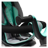 Dziecięcy rowerek trójkołowy Baby Mix 5w1 RELAX 360° niebieski