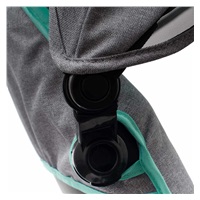 Dziecięcy rowerek trójkołowy Baby Mix 5w1 RELAX 360° niebieski