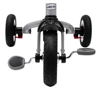 Dziecięcy rowerek trójkołowy Baby Mix 3w1 TYPHOON 360° różowy