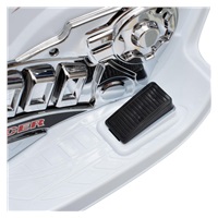 Motocykl na akumulator dla dzieci Baby Mix RACER biały