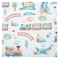 3-częściowy zestaw do łóżeczka New Baby 100/135 cm pociąg