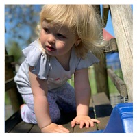 2-częściowy komplet bawełniany New Baby Happy Flower szary