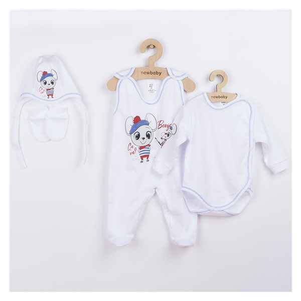 4-częściowy zestaw New Baby Bonjour