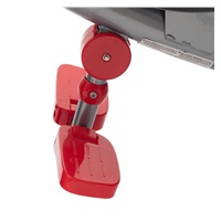 Dziecięcy rowerek trójkołowy z LED światłami Baby Mix Lux Trike czerwony