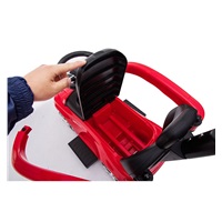 Dziecięcy jeździk z rączką Mercedes Benz AMG C63 Coupe Bayb Mix niebieski